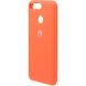 Оригинальный чехол для Huawei Y7 Prime 2018 Silicone Case Оранжевый в магазине belker.com.ua