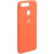 Оригинальный чехол для Huawei Y7 Prime 2018 Silicone Case Оранжевый в магазине belker.com.ua