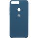 Оригинальный чехол для Huawei Y7 Prime 2018 Silicone Case Темно-синий смотреть фото | belker.com.ua