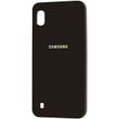 Чехол для Samsung Galaxy A10 2019 (A105) Soft glass case Черный
