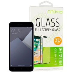 Защитное стекло для Xiaomi Redmi Note 5a Optima 3D Черный смотреть фото | belker.com.ua