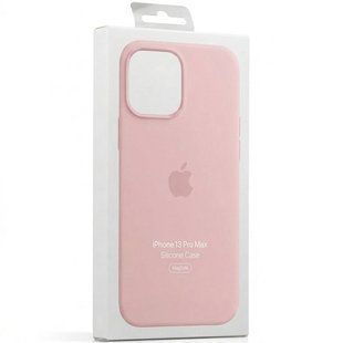 Чехол для iPhone 13 Pro Max Silicone Case with MagSafe (AAA) Розовый смотреть фото | belker.com.ua