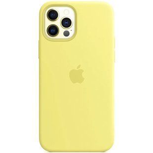 Чехол для iPhone 16 Pro Max Silicone Case (replica) Светло желтый