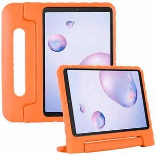 Противоударный чехол для Samsung Galaxy Tab A7 10.4 2020 Silicone handle Оранжевый смотреть фото | belker.com.ua