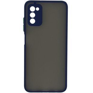 Противоударный чехол для Samsung Galaxy A03S (A037) LikGus Синий смотреть фото | belker.com.ua