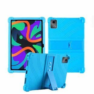 Противоударный чехол Lenovo Tab M11 2024 (TB-330FU 331FC) Silicone armor Голубой