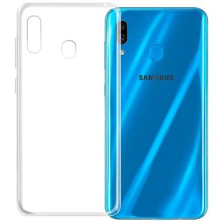 Силиконовый чехол для Samsung Galaxy A20 A205 Hoco Air Case прозрачный Прозрачный смотреть фото | belker.com.ua