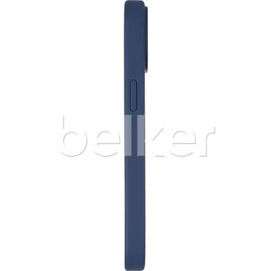 Чехол для iPhone 15 Full Soft case Темно синий