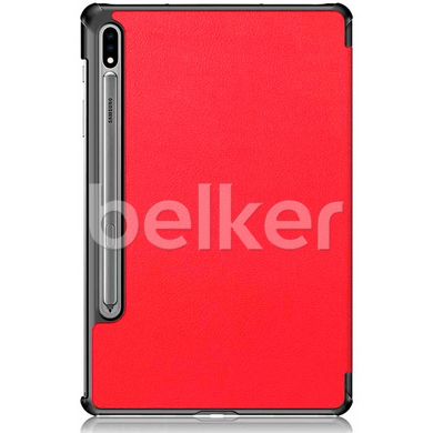 Чехол для Samsung Galaxy Tab S8 11 (SM-X700 X706) Moko кожаный Красный