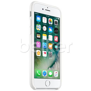Чехол для iPhone 7 Apple Silicone Case Белый смотреть фото | belker.com.ua