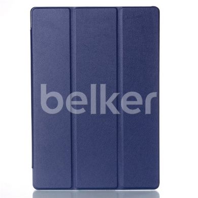Чехол для Lenovo Tab 3 10.1 x70 Moko кожаный Темно-синий смотреть фото | belker.com.ua