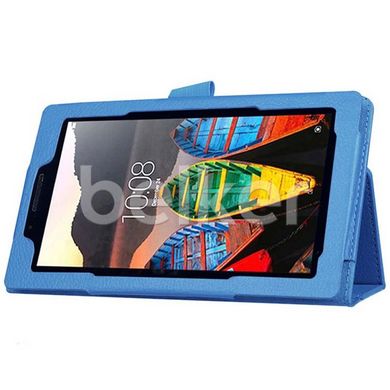Чехол для Lenovo Tab 3 7.0 730 TTX кожаный Голубой смотреть фото | belker.com.ua