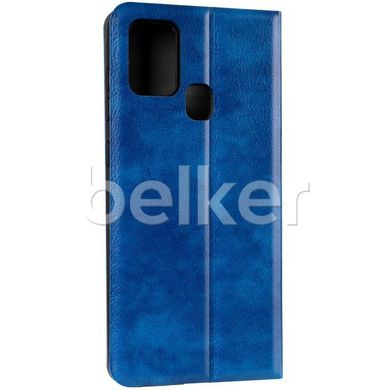 Чехол книжка для Samsung Galaxy A21s (A217) Book Cover Leather Gelius New Синий смотреть фото | belker.com.ua
