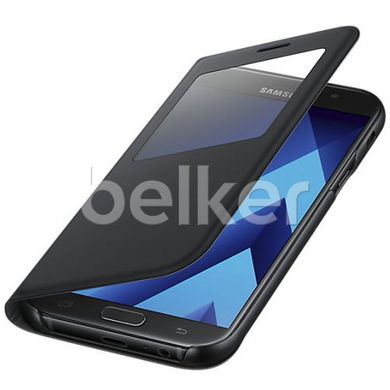 Чехол книжка для Samsung Galaxy A7 2017 A720 Flip Wallet Cover Копия Черный смотреть фото | belker.com.ua
