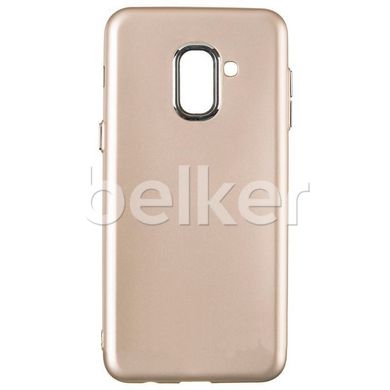 Чехол накладка для Samsung Galaxy A8 Plus (A730) Honor Matte Chrome Золотой смотреть фото | belker.com.ua