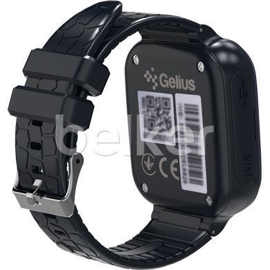 Детские смарт часы Gelius Ocean (GP-PK007) з GPS трекером Черные