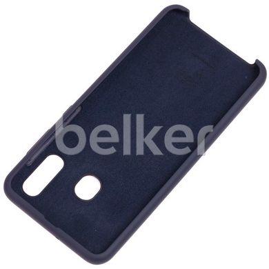 Оригинальный чехол для Samsung Galaxy A30 2019 A305 Soft Case Темно-синий смотреть фото | belker.com.ua