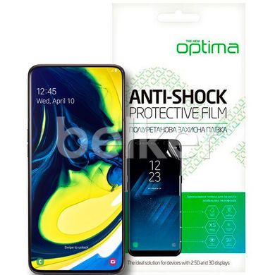 Противоударная пленка для Samsung Galaxy A80 A805 Optima Anti-Shock Прозрачный смотреть фото | belker.com.ua