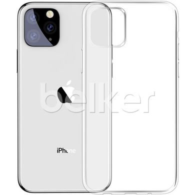 Силиконовый чехол для iPhone 12 Pro Baseus Simple case Прозрачный Прозрачный смотреть фото | belker.com.ua