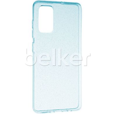 Силиконовый чехол для Samsung Galaxy A52 4G (A525) Remax Glossy Shine Голубой смотреть фото | belker.com.ua