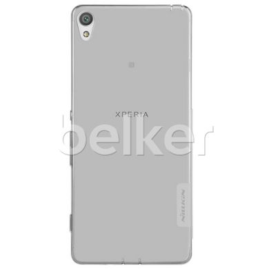 Силиконовый чехол для Sony Xperia XA Nillkin Nature TPU Черный смотреть фото | belker.com.ua