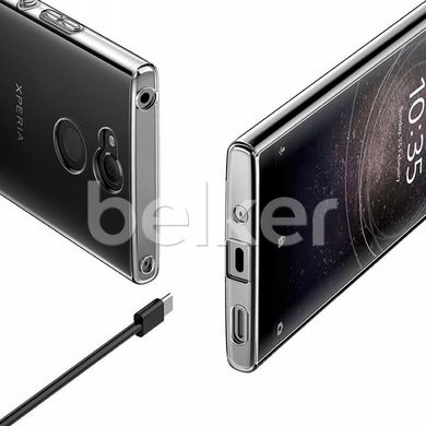 Силиконовый чехол для Sony Xperia XA2 Ultra Hoco ультратонкий прозрачный Прозрачный смотреть фото | belker.com.ua