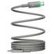 Кабель USB-C на USB-C Wiwu Maglink Magnetic Wi-C084 100W 1 метр Серый в магазине belker.com.ua