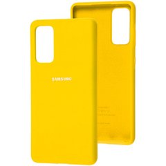 Оригинальный чехол для Samsung Galaxy S20 FE (G780) Soft case Жёлтый смотреть фото | belker.com.ua