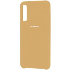 Оригинальный чехол Samsung Galaxy A7 2018 (A750) Silicone Case Бежевый смотреть фото | belker.com.ua