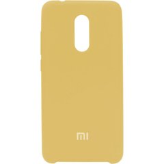 Оригинальный чехол Xiaomi Redmi 8A Silicone Case Жёлтый смотреть фото | belker.com.ua