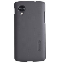 Пластиковый чехол для LG Nexus 5 D821/D820 Nillkin Frosted Shield Черный смотреть фото | belker.com.ua