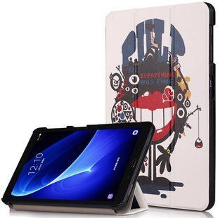 Чехол для Samsung Galaxy Tab A 10.1 T580, T585 Moko Смайл смотреть фото | belker.com.ua
