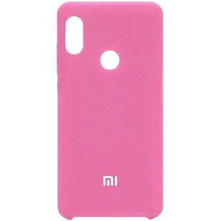 Чехол для Xiaomi Redmi Note 6 Pro Silicone Case оригинальный Розовый смотреть фото | belker.com.ua