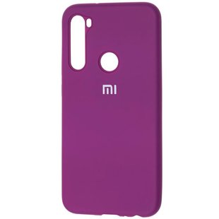 Оригинальный чехол Xiaomi Redmi Note 8 Silicone Case Фиолетовый смотреть фото | belker.com.ua