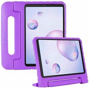 Противоударный чехол для Samsung Galaxy Tab A7 10.4 2020 Silicone handle Фиолетовый смотреть фото | belker.com.ua