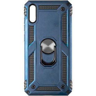 Противоударный чехол для Xiaomi Mi 9 Lite Hard Defence Series New Синий смотреть фото | belker.com.ua