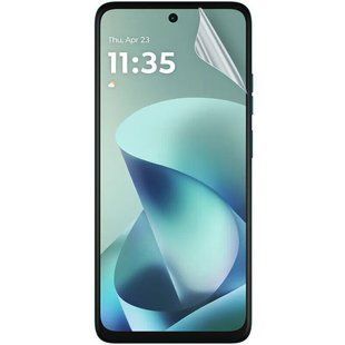 Противоударная TPU пленка Motorola G57 Power Optima Anti-Shock Глянцевая