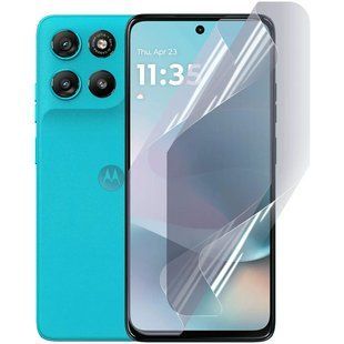 Противоударная TPU пленка Motorola G67 Power Optima Anti-Shock Глянцевая