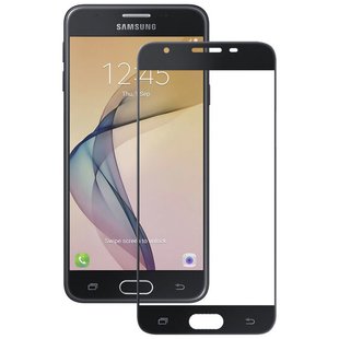 Защитное стекло для Samsung Galaxy J5 Prime G570 Tempered Glass 3D Черный смотреть фото | belker.com.ua