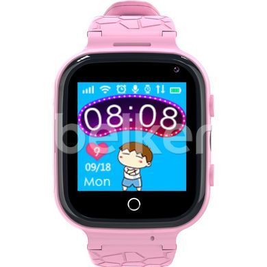Детские смарт часы Gelius Ocean (GP-PK007) з GPS трекером Розовые