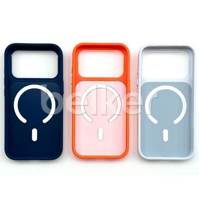 Чехол для iPhone 18 Pro Max Color MagSafe Full Синий