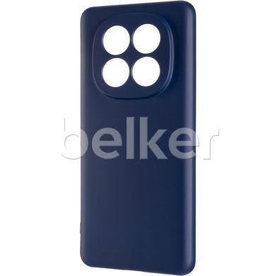Чехол для Xiaomi Redmi Note 14 Pro Plus 5G Full soft case Синий