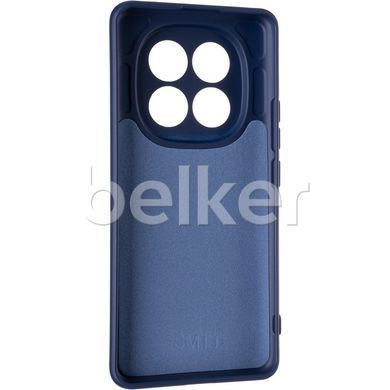 Чехол для Xiaomi Redmi Note 14 Pro Plus 5G Full soft case Синий
