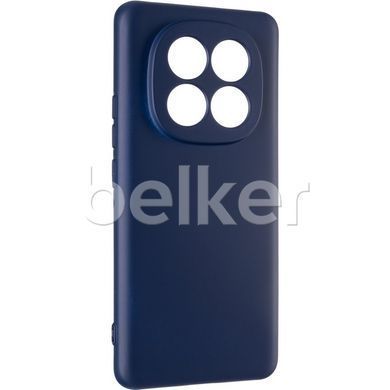 Чехол для Xiaomi Redmi Note 14 Pro Plus 5G Full soft case Синий