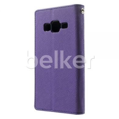 Чехол книжка для Samsung Galaxy Core Prime G360 G361 Goospery Фиолетовый смотреть фото | belker.com.ua