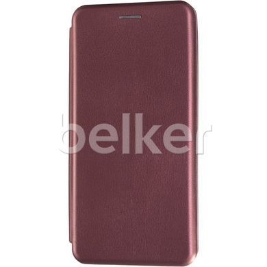 Чехол книжка для Oppo A40m G-Case Ranger Марсала