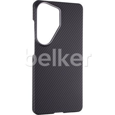 Карбоновый чехол для Samsung Galaxy S26 Ultra Gelius Kevlar Case (MagSafe) Черный