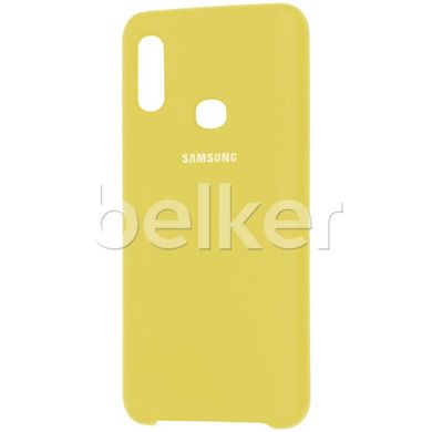 Оригинальный чехол для Samsung Galaxy A10s (A107) Soft Case Жёлтый смотреть фото | belker.com.ua