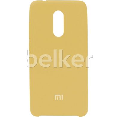 Оригинальный чехол Xiaomi Redmi 8A Silicone Case Жёлтый смотреть фото | belker.com.ua