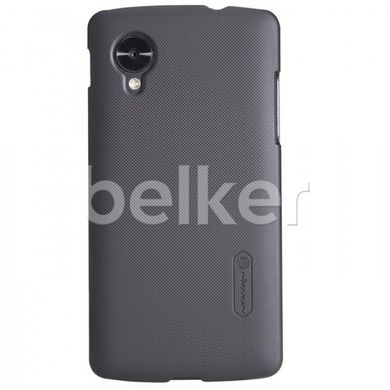 Пластиковый чехол для LG Nexus 5 D821/D820 Nillkin Frosted Shield Черный смотреть фото | belker.com.ua